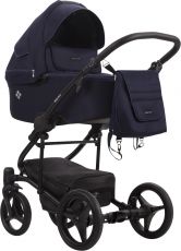 Детская коляска 2 в 1 Bebetto Torino TEX 04 (черная рама)